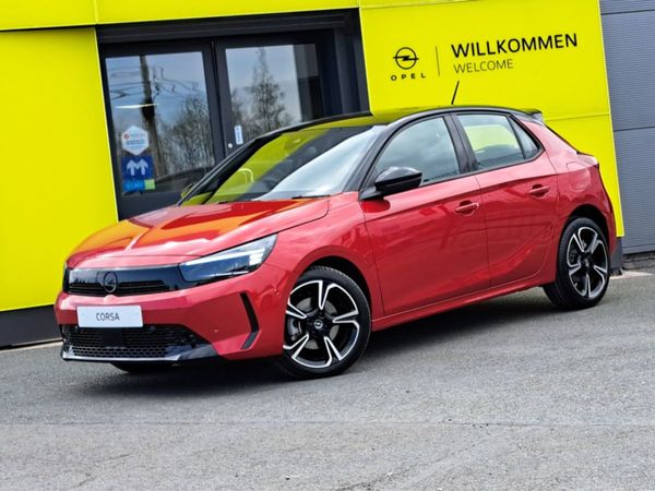 Opel Corsa Hatchback, Petrol Hybrid, 2025, Red