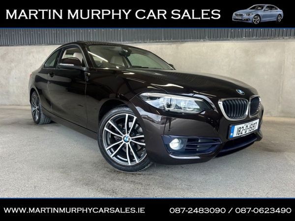 BMW 2-Series Coupe, Petrol, 2018, Brown