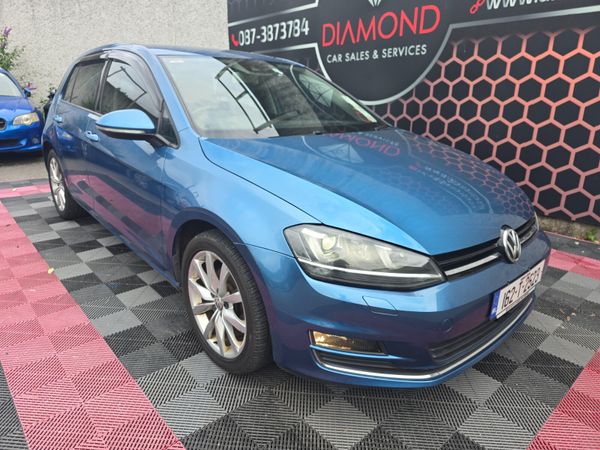 Volkswagen Golf Hatchback, Petrol, 2016, Blue