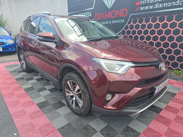 Toyota RAV4 SUV, Diesel, 2016, Red