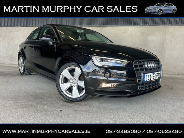 Audi A3 Saloon, Diesel, 2016, Black