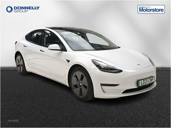 Tesla Model 3 , Electric, 2021, White