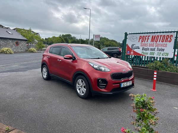 Kia Sportage SUV, Diesel, 2016, Red