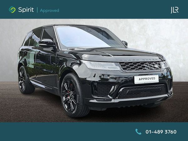 Land Rover Range Rover Sport SUV, Petrol Hybrid, 2022, Black