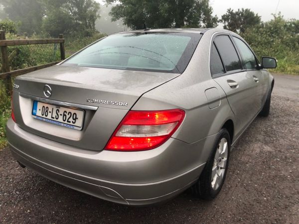 Mercedes-Benz C-Class Saloon, Petrol, 2008, Silver