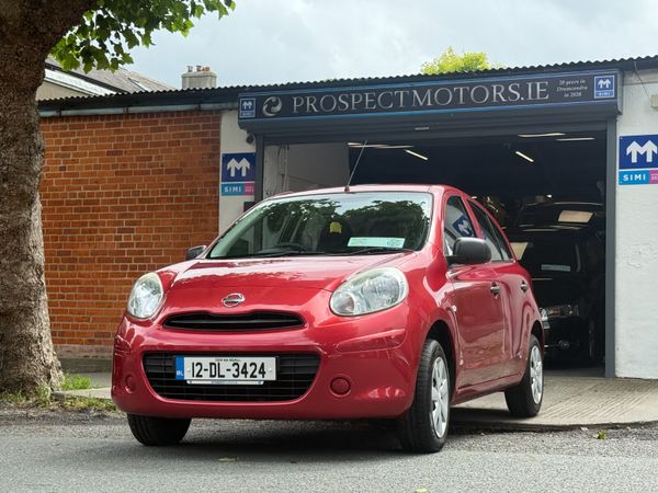 Nissan Micra Hatchback, Petrol, 2012, Red