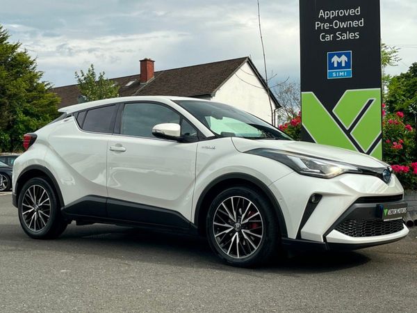 Toyota C-HR Hatchback, Petrol Hybrid, 2020, White