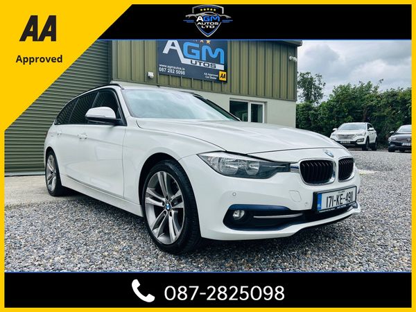 BMW 3-Series Estate, Diesel, 2017, White