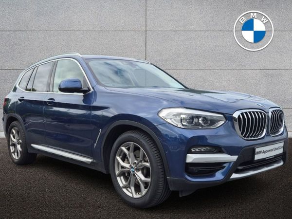 BMW X3 SUV, Petrol Plug-in Hybrid, 2020, Blue