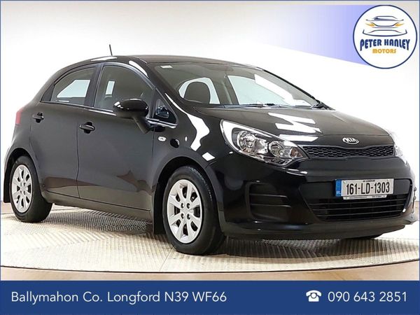 Kia Rio Hatchback, Diesel, 2016, Black