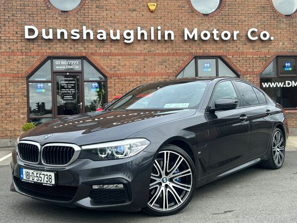 BMW 5-Series Saloon, Petrol Plug-in Hybrid, 2018, Grey