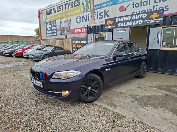 BMW 5-Series Saloon, Diesel, 2013, Blue
