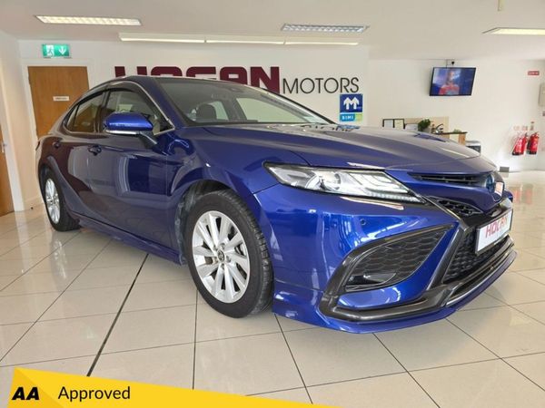 Toyota Camry Saloon, Hybrid, 2021, Blue