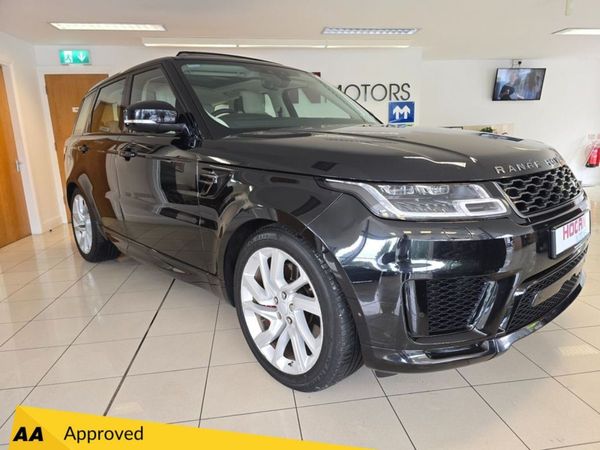 Land Rover Range Rover Sport SUV, Hybrid, 2021, Black
