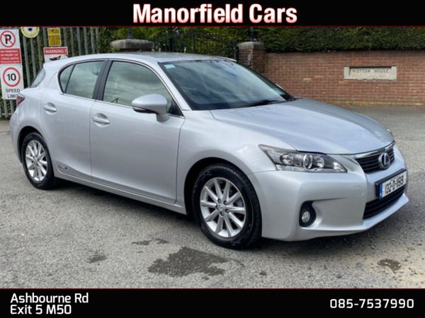Lexus CT Hatchback, Petrol Hybrid, 2013, Silver