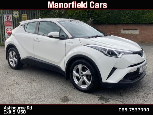 Toyota C-HR SUV, Petrol Hybrid, 2018, White