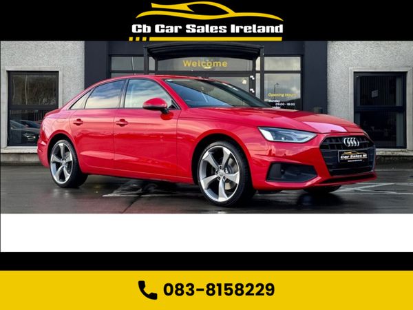 Audi A4 Saloon, Diesel, 2021, Red