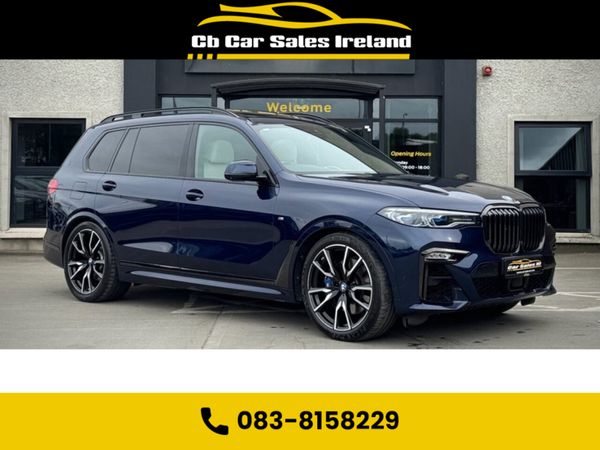 BMW X7 Estate, Diesel Hybrid, 2021, Blue