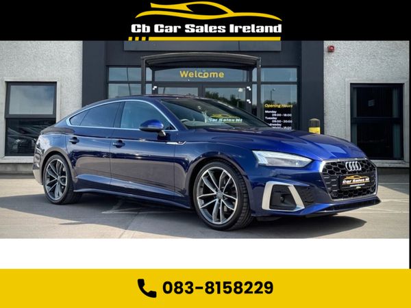 Audi A5 Hatchback, Petrol, 2020, Blue
