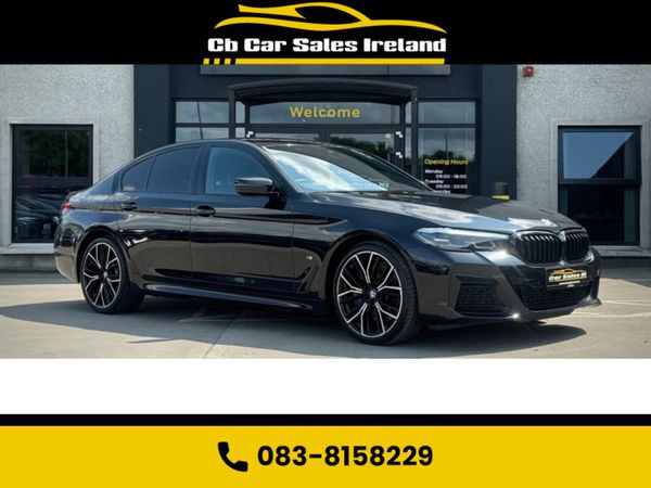 BMW 5-Series Saloon, Diesel Hybrid, 2022, Black