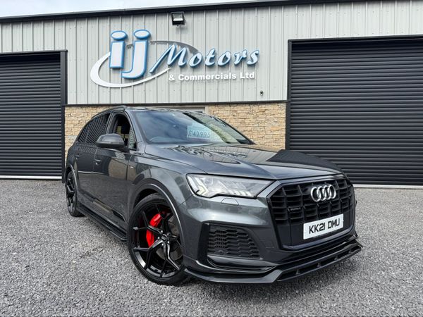 Audi Q7 SUV, Petrol Hybrid, 2021, Grey