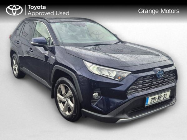 Toyota RAV4 SUV, Petrol Hybrid, 2020, Blue