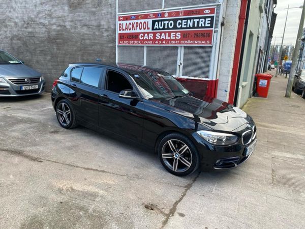BMW 1-Series Hatchback, Diesel, 2017, Black