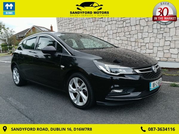 Vauxhall Astra Hatchback, Petrol, 2018, Black
