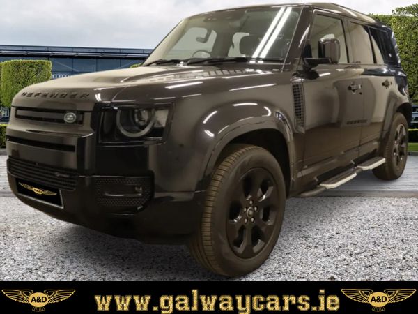 Land Rover Defender SUV, Petrol Hybrid, 2022, Black