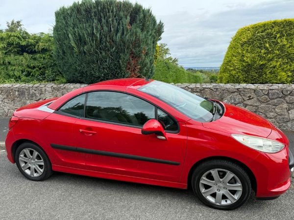 Peugeot 207 Convertible, Petrol, 2007, Red