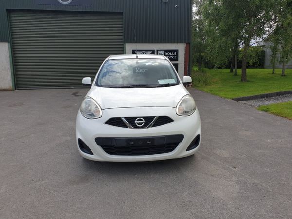Nissan March Hatchback, Petrol, 2016, White