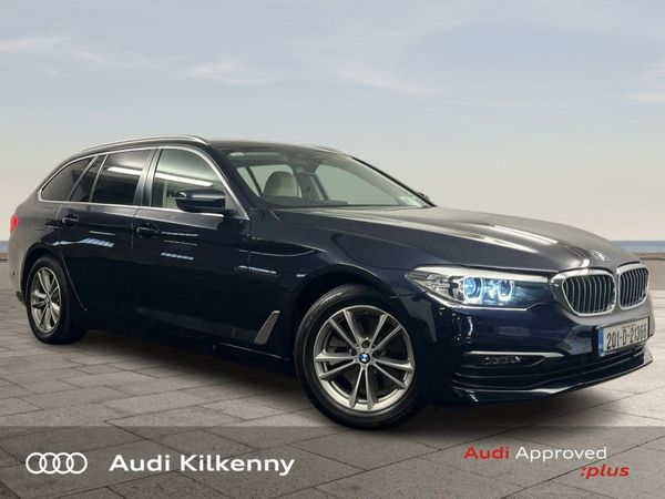 BMW 5-Series Estate, Diesel, 2020, Blue