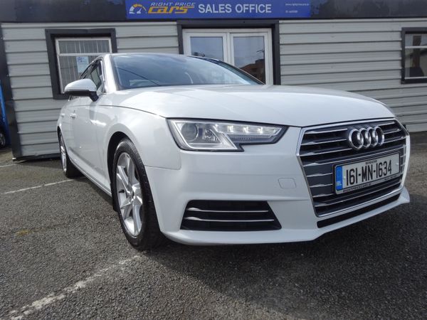 Audi A4 Saloon, Diesel, 2016, White