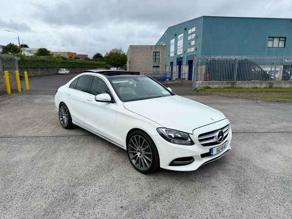 Mercedes-Benz C-Class Saloon, Diesel, 2015, White