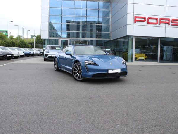Porsche Taycan Saloon, Electric, 2025, Blue