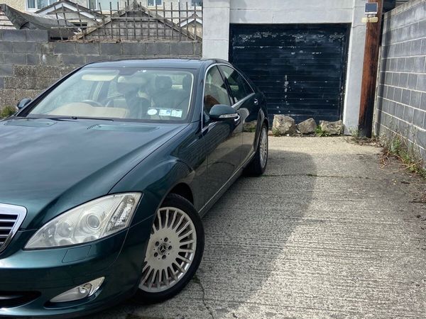 Mercedes-Benz S-Class Saloon, Petrol, 2007, Green