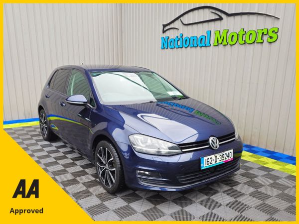 Volkswagen Golf Hatchback, Petrol, 2016, Blue