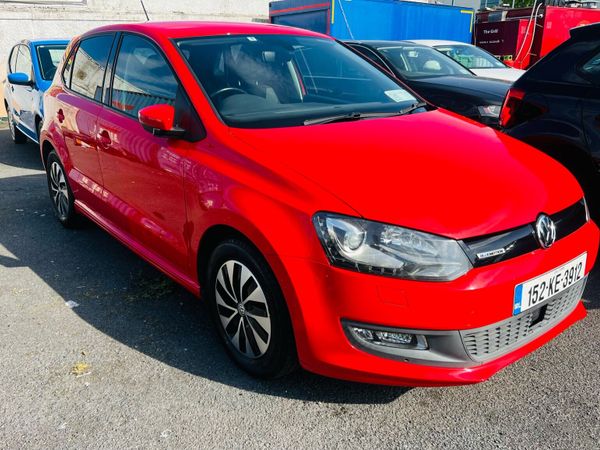 Volkswagen Polo Hatchback, Petrol, 2015, Red