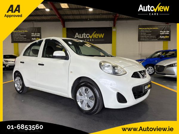 Nissan March Hatchback, Petrol, 2018, White