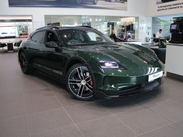 Porsche Taycan Estate, Electric, 2025, Green