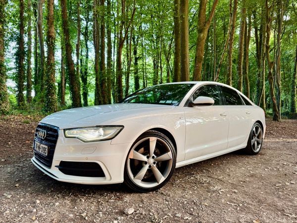 Audi A6 Saloon, Diesel, 2014, White