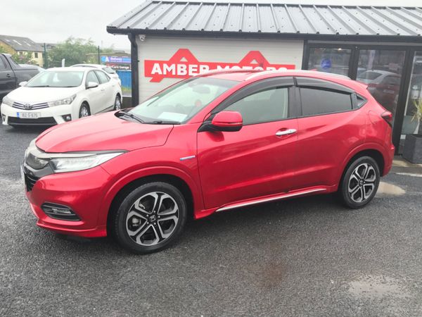 Honda Vezel SUV, Petrol Hybrid, 2018, Red