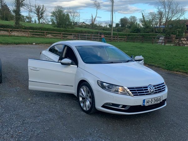 Volkswagen CC Coupe, Diesel, 2014, White