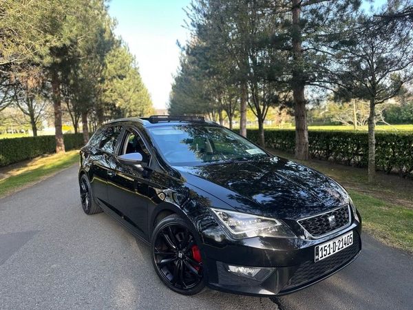 SEAT Leon Estate, Diesel, 2015, Black