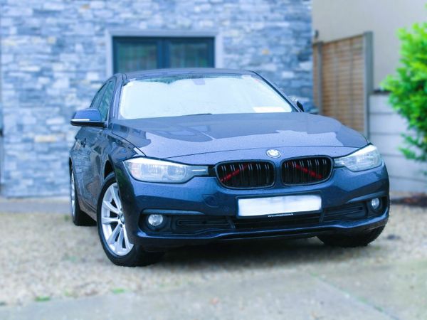 BMW 3-Series Saloon, Diesel, 2017, Blue