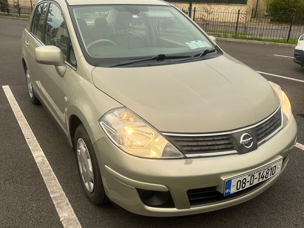 Nissan Tiida Saloon, Petrol, 2008, Silver