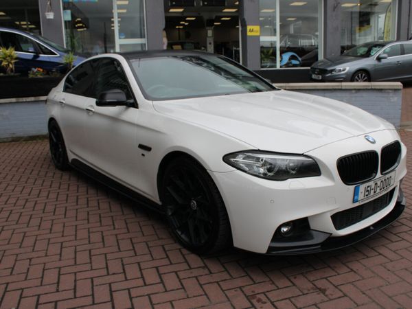 BMW 5-Series Saloon, Diesel, 2015, White