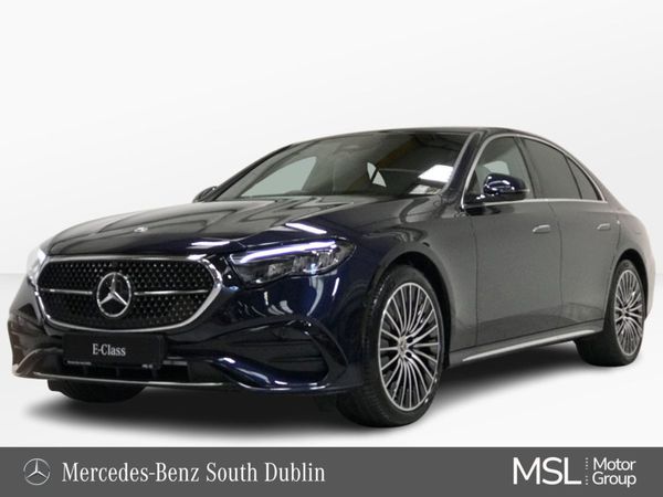 Mercedes-Benz E-Class Saloon, Diesel Plug-in Hybrid, 2025, Blue