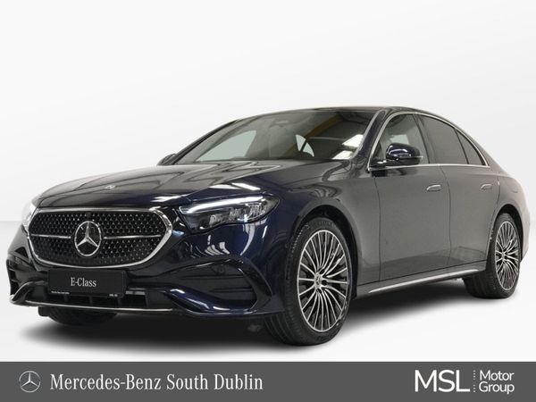 Mercedes-Benz E-Class Saloon, Diesel Plug-in Hybrid, 2025, Blue
