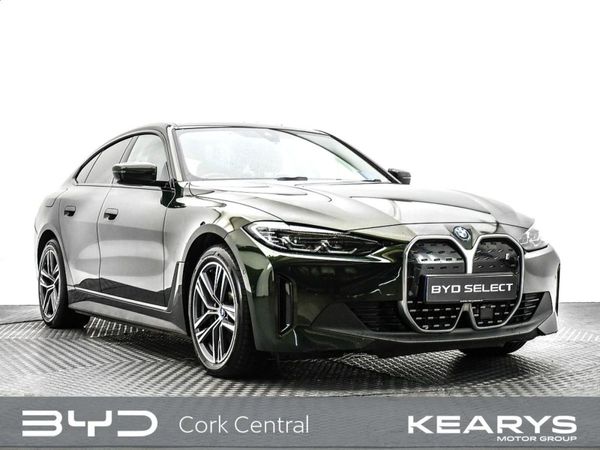 BMW i4 Saloon, Electric, 2023, Green